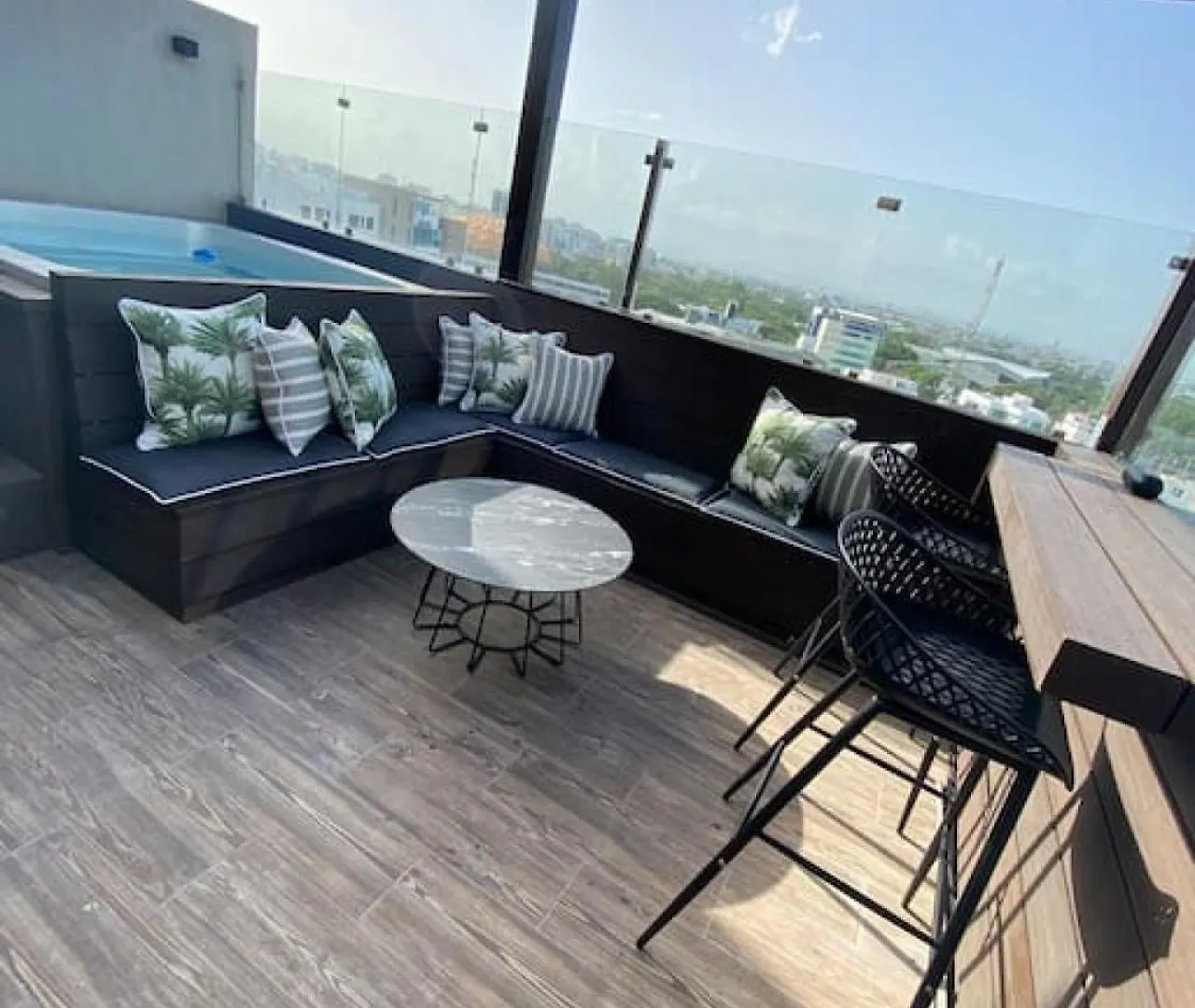 Rl603 Elegant Downtown Penthouse With Private Jacuzzi Lägenhet Santo Domingo