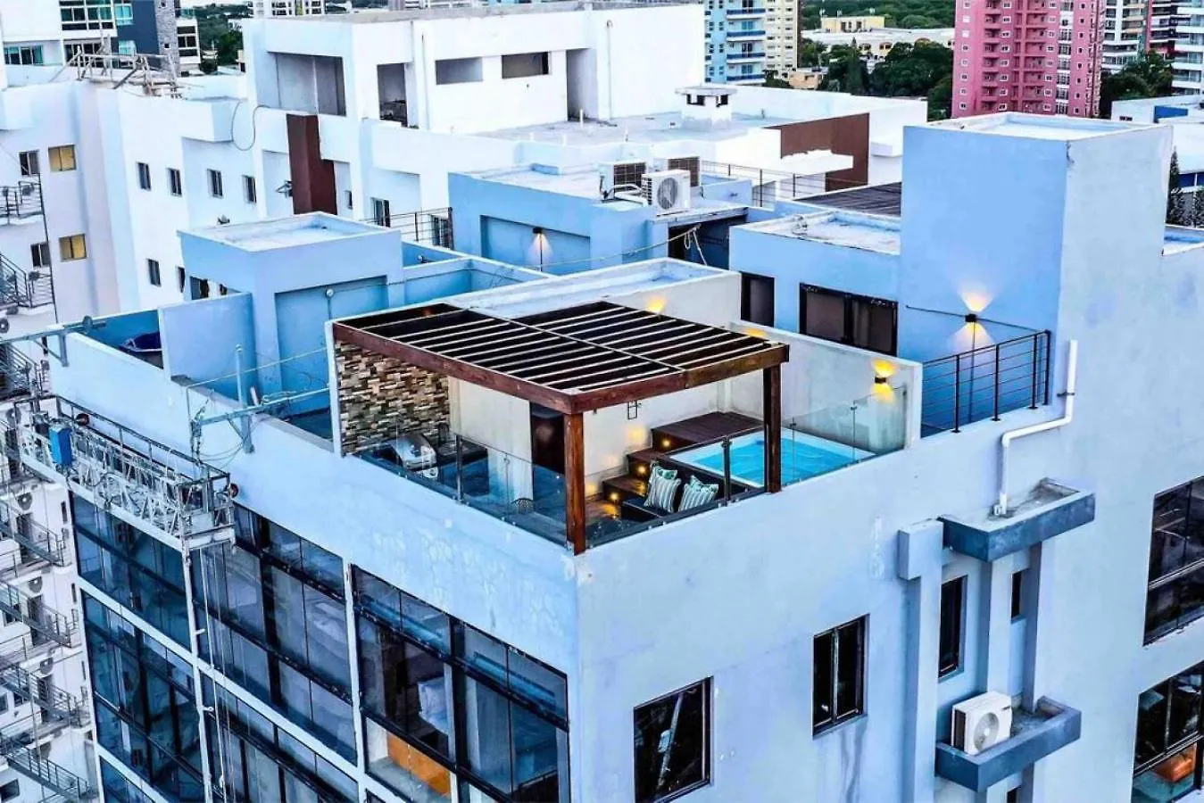 Rl603 Elegant Downtown Penthouse With Private Jacuzzi Lägenhet Santo Domingo